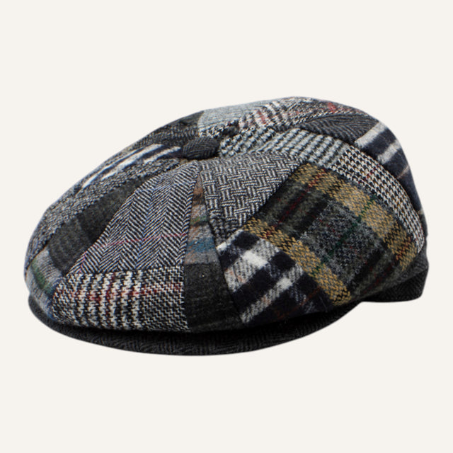 Casquette gavroche 49327 — Gris — vue 1 — PhotoRoom