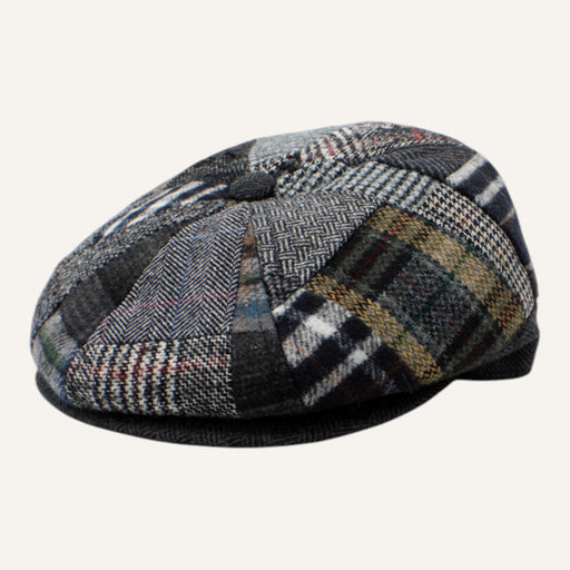 Casquette gavroche 49327 — Gris — vue 1 — PhotoRoom