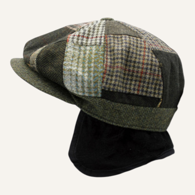 Casquette gavroche 49327 — Kaki — vue 8 — PhotoRoom