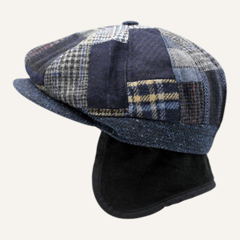 Casquette gavroche 49327 — Marine — vue 8 — PhotoRoom