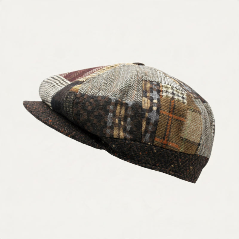Casquette gavroche 49327 — Marron — vue 3 — PhotoRoom
