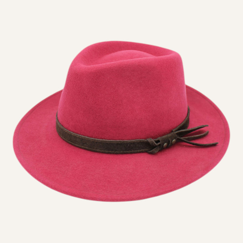 Fedora Lookeven Art 181054 en laine — Rubino